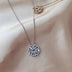 Explosive Style Detachable Deformed Four-leaf Clover Necklace For Women A Multi-wearing Zircon Small Love Short Clavicle Chain - Minihomy