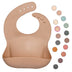 Soft Waterproof Silicone Baby Bib with Food Catcher, Baby Silicone Bib