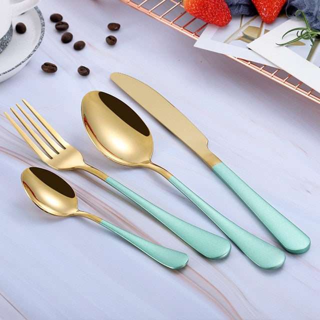 Four-piece portable cutlery set - Minihomy