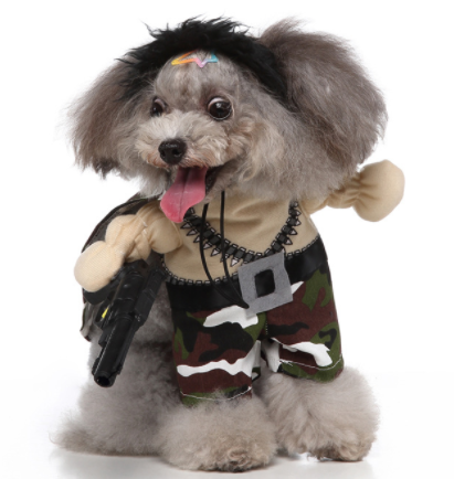 Cosplay Pet Supplies Standing Outfit Funny Dog Clothes Upright Outfit