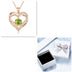 Female 925 Silver Twelve Birthstone Pendant Necklace - Minihomy