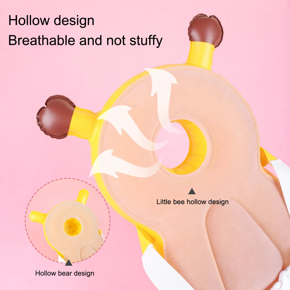 Baby head protection pillow Baby Neck Cute Nursing Drop Resistance Cushion Cute Head Protector - Minihomy