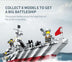 8-in-1 military battleship boy gift puzzle children toys - Minihomy