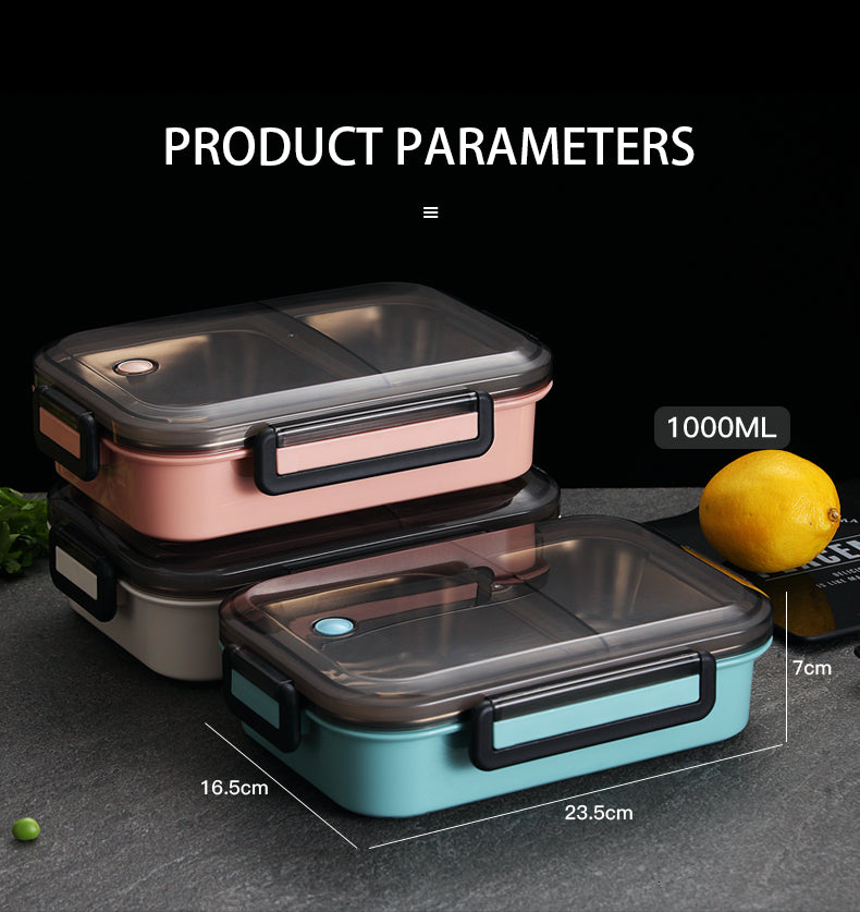 Stainless steel insulated lunch box - Minihomy