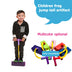 Kindergarten Fitness Bouncing Outdoor Toy Children Long High Flashing Jumping Pole - Minihomy