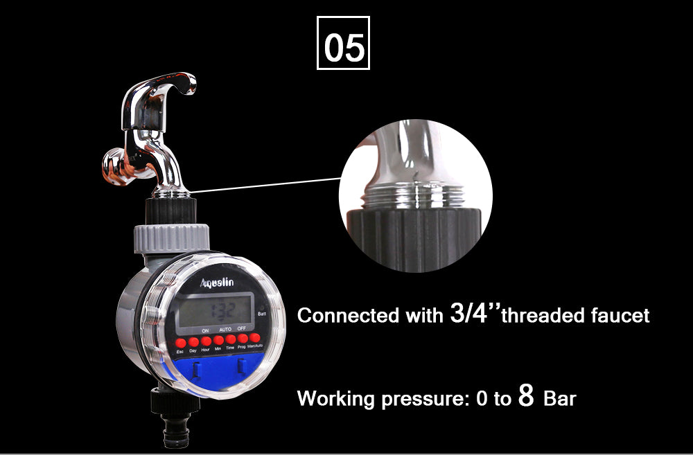 Irrigation time controller