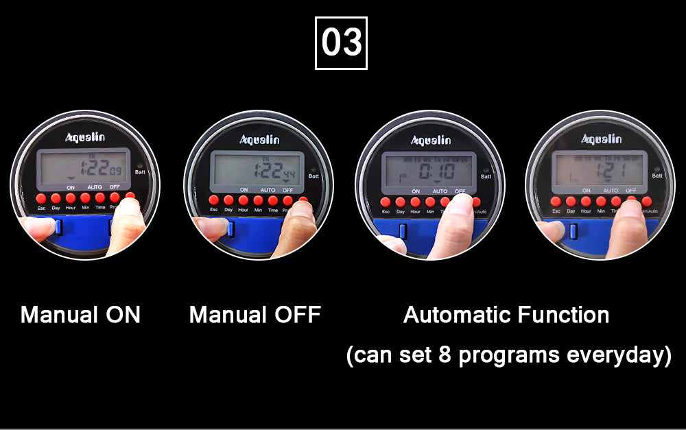 Irrigation time controller