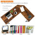 L Shaped Corner Home Office Computer Desk Home-Rustic Brown - Color: Rustic Brown - Minihomy