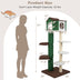 Multi-level Cat Tree with Condo andand Anti-tipping Device-Green - Color: Green - Minihomy