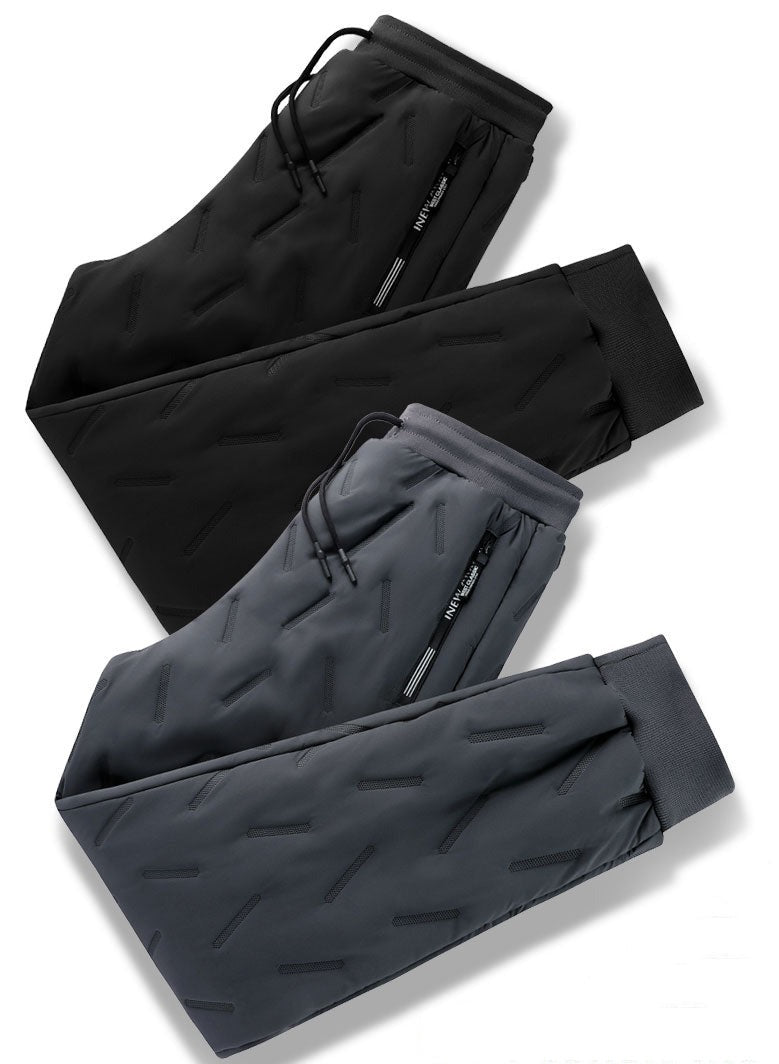 Men's Padded Cotton Trousers With Cashmere - Minihomy