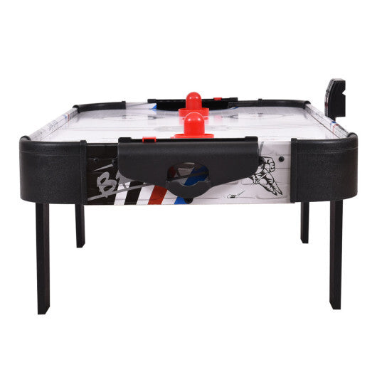 42 Inch Air Powered Hockey Table Top Scoring 2 Pushers - Minihomy