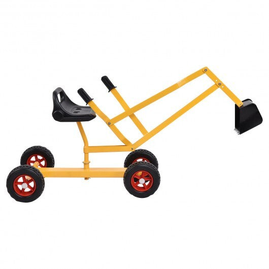 Heavy Duty Kid Ride-on 4-Wheel Excavator Sand Digger - Minihomy