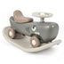 Convertible Rocking Horse and Sliding Car with Detachable Balance Board-Dark Gray - Color: Dark Gray - Minihomy