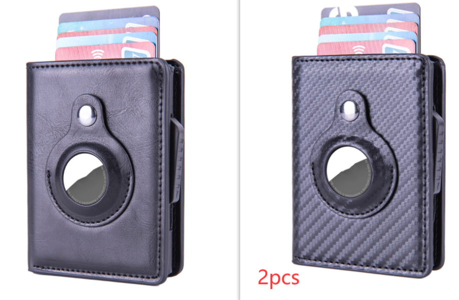 Automatic Card Wallet - Anti-lost PU Leather Card Holder - Minihomy