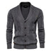 Men's Cardigan Padded Sweater - Minihomy