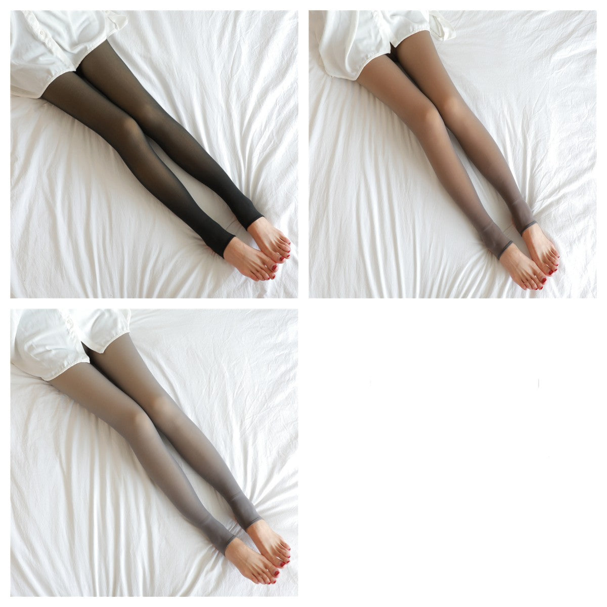 Fleece Lined Pantyhose Thermal Winter Tights