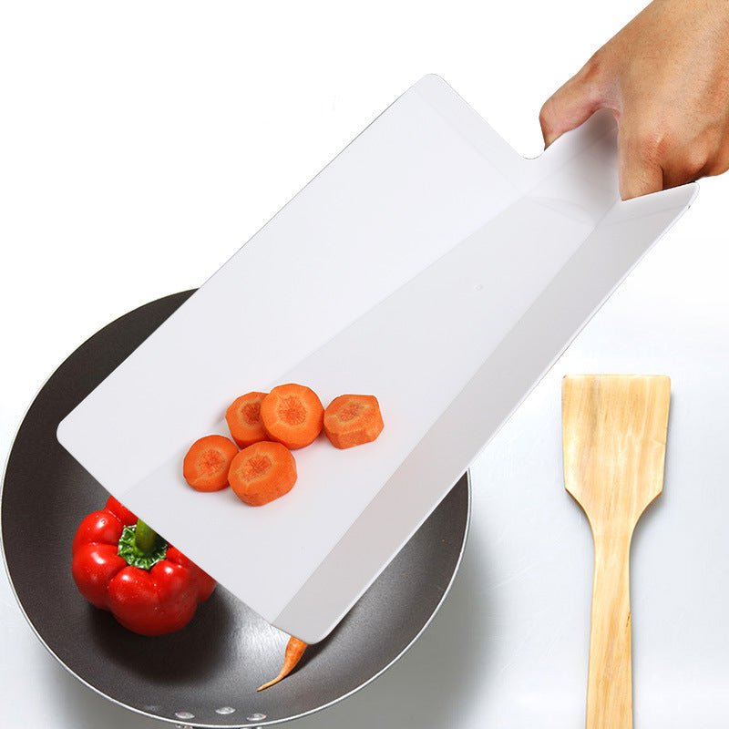 Creative Plastic Chopping Board Kitchen Gadget Foldable Plastic Cutting Practical Shovel Shaped Cutting Board - Minihomy