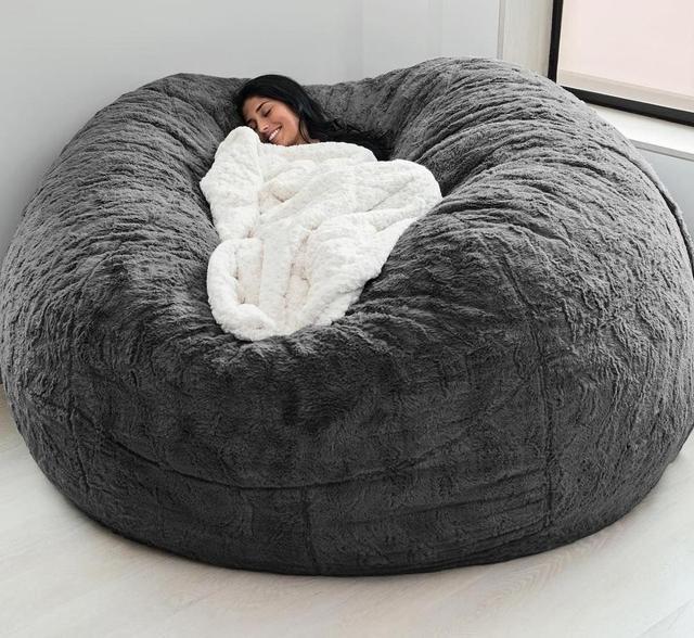 Lazy Sofa Bean Bag Chair Foam Furniture Bean Bag - Minihomy