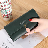 Multi-function Three-fold Document Bag Large-capacity Clutch