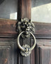 20cm Large Antique Lion Door Knocker Lionhead Doorknockers L - Minihomy