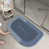 Cushion Cushion Bathroom Sliding  Door  Floor  Bathroom Foot Mat - Minihomy