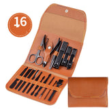 Professional Scissors Nail Clippers Set with Ear Spoon, Dead Skin Pliers, and Nail Cutting Pliers