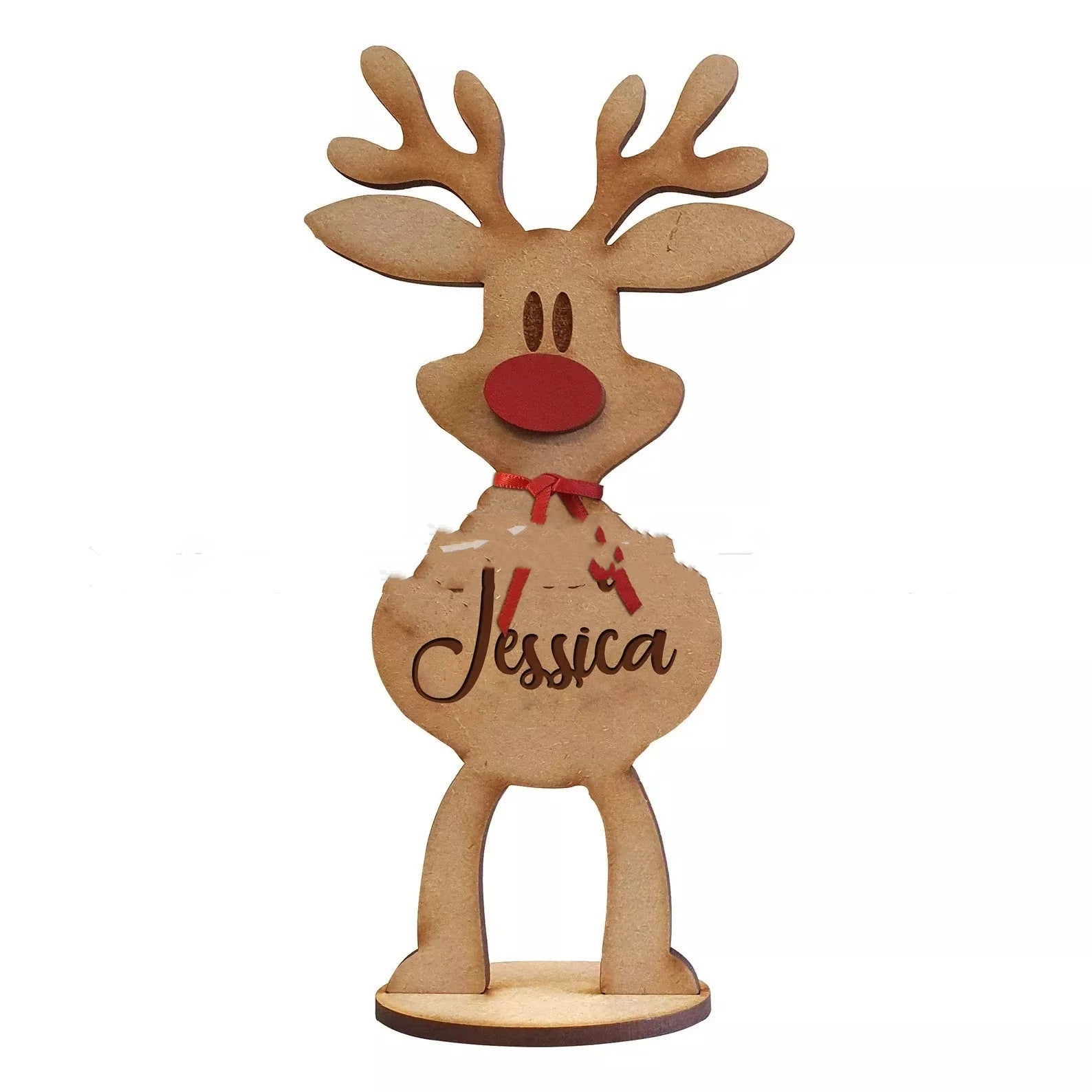 Elk Reindeer Family Christmas Ornament Decoration - Minihomy