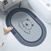 Cushion Cushion Bathroom Sliding  Door  Floor  Bathroom Foot Mat - Minihomy