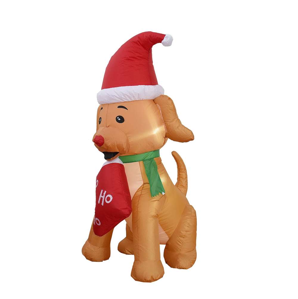 Inflatable Christmas Bear Gift Pack Inflatable Decoration - Minihomy