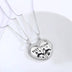 Best Friend Necklaces for 2 Panda Necklace BFF Friendship Necklace for 2 pcs Heart Forever Cute Animal Necklace 925 Sterling Silver Jewelry - Minihomy