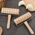 Push-Style Christmas Embossing Rolling Pin Printed Cookie Dough Stick Fondant Tool Baking Noodle Cake Dough Engraved Roller Q40 - Minihomy