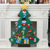 DIY Felt Christmas Tree With Three-dimensional - Minihomy