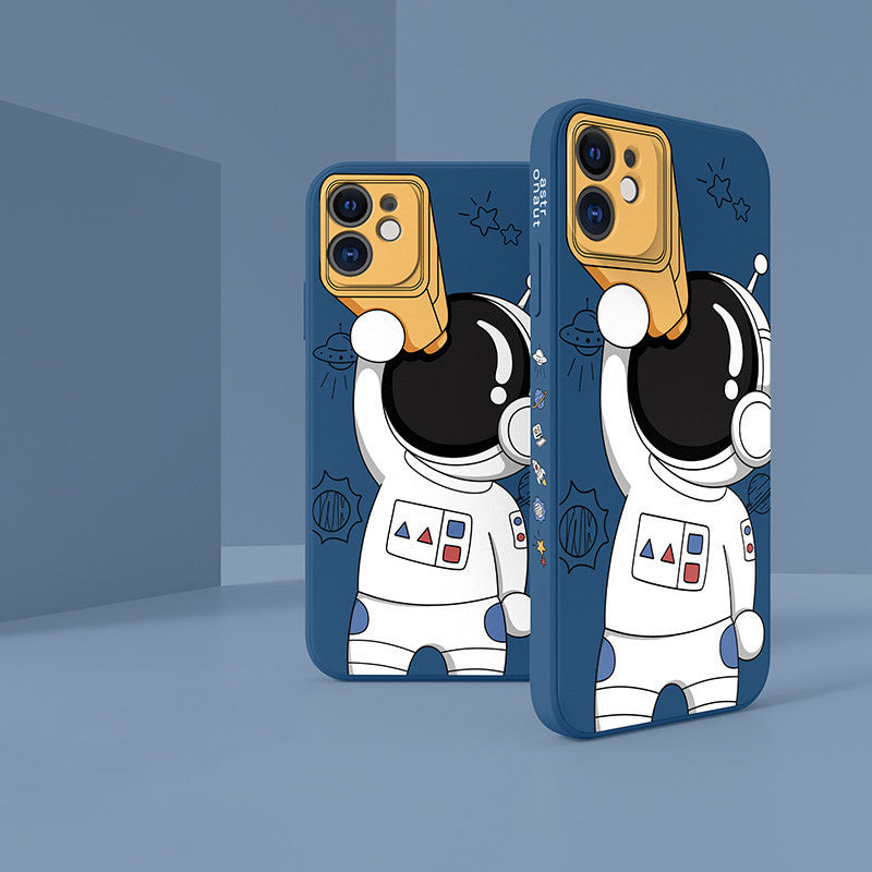 Astronauts Mobile Phone Case Side Pattern Soft Case