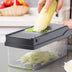 12 In 1 Manual Vegetable Chopper Kitchen Gadgets Food Chopper Onion Cutter Vegetable Slicer - Minihomy