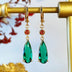 Jewelry Alloy Emerald Ear Clip - Minihomy