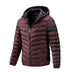 Men's Cotton Clothes With Hood And Removable Double-sided Wear - Minihomy