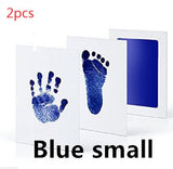 Non-toxic and wash-free baby ink watermarking oil fingerprints and footprints kit family souvenirs