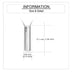 S925 Sterling Silver 3D Vertical Bar Urn Necklace for Ashes Simple Bar Urn Pendant Memorial -Ashes Keepsake Cremation Necklace Jewelry