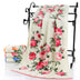 Cut Velvet Printed Bath Towel Is Soft And Thick - Minihomy