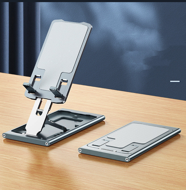 Aluminum Alloy Mobile Phone Stand Desktop Office Portable Foldable - Minihomy