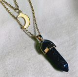 Moon Hexagonal Column Pendant - Minihomy