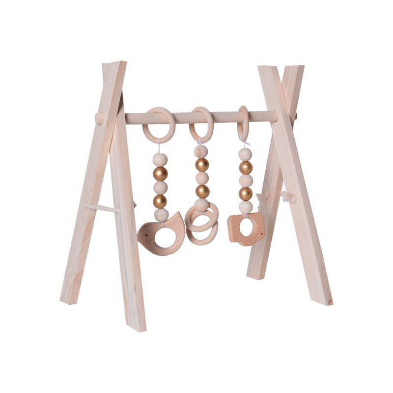 Wooden Baby Infant Fitness Frame Decorative Toys