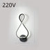 Led wall lamp nordic minimalist bedroom bedside lamp - Minihomy