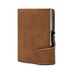 Crazy Horse Leather Aluminum Card Case Wallet - Minihomy