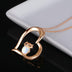 Owl Necklace Cute Opal Jewelry 18K Plated Sterling Silver Rose Gold Necklace for Women - Minihomy