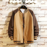 Men Casual Color Block Jacket - Minihomy