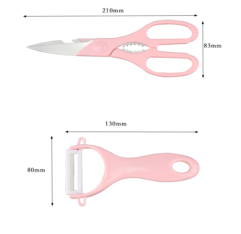 6 sets of ceramic knife set - Minihomy