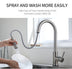 Smart Touch Kitchen Faucets Crane For Sensor Kitchen Water Tap Sink Mixer Rotate Touch Faucet Sensor Water Mixer KH-1005