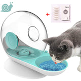 Snails Bubble Cat Water Fountain Filter Automatic Water Dispenser Pet Drinking Fountain for Cats Dogs Feeder Pets Drinking Bowl