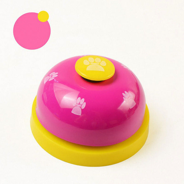 Creative Pet Call Bell Toy for Dog Interactive Training Called Dinner Bell